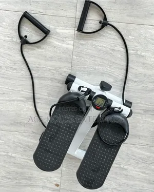 Mini Stepper Mpya na Resistance Bands (Max 135kg)
