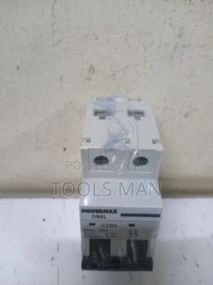 PowerMax DB6L C100 2P Miniature Circuit Breaker
