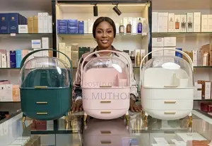 Kifaa cha Kupanga Makeup na Skincare chenye Juu ya Uwazi