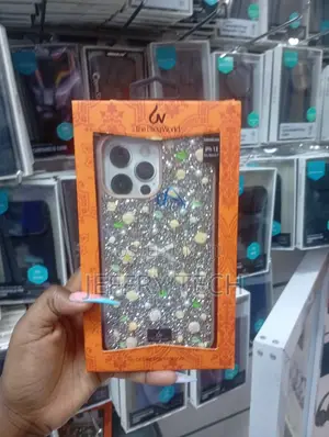 The Bling World Floral Rhinestone Case for iPhone 13 Pro Max