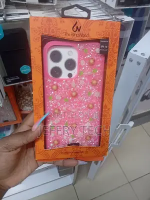The Bling World 3D Sparkle Crystal Rhinestone Floral Case for iPhone 16 Pro Max