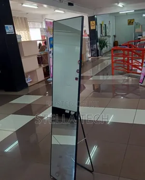 Executive Dressing Mirror - Dhahabu na Nyeusi
