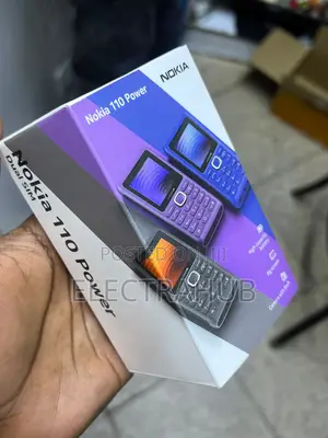 Nokia 110 Nyeusi Mpya