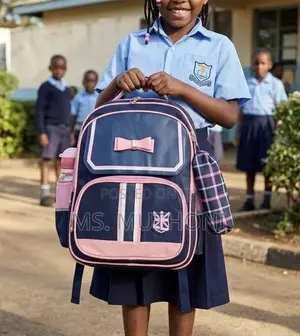 Set ya Backpack ya 2-in-1 Mtindo wa Kiingereza na Mkoba