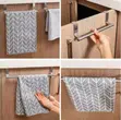 Metal Towel Hanging Rack Juu ya Mlango wa Kabati la Jikoni - 2