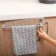 Metal Towel Hanging Rack Juu ya Mlango wa Kabati la Jikoni - 5