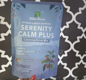 Ashwagandha Serenity Calm Plus Chai ya Kiasili