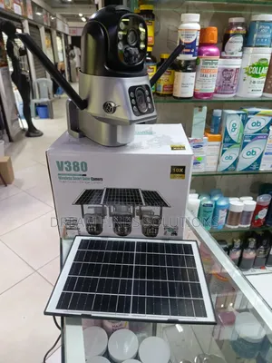V380Pro Solar-Powered Wireless Security Camera