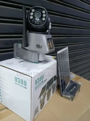 Mfumo wa Kamera ya Usalama ya V380 Wireless Solar