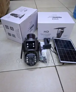 UBOX Dual Lens Solar WiFi Security Camera