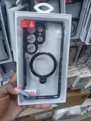 Kesi Nyeusi ya Xundd Magnetic kwa Galaxy S25 Ultra