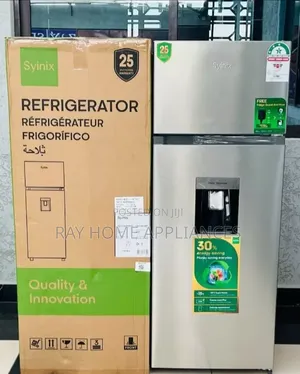 Syinix 210L Mpya ya Double Door Refrigerator yenye Dispenser