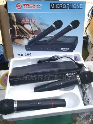 QMax MX-306 Wireless Microphone