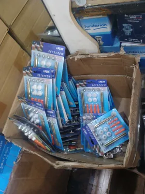Toilet Screws - Pair Packet