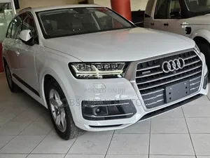 Audi Q7 2018 Nyeupe