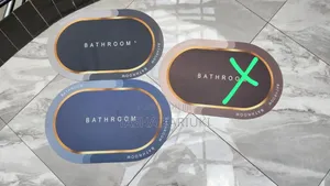 Anti-Slip Absorbent Mat with Rubber Bottom