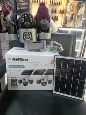 4G Triple-Lens Solar Camera - No Electricity/Wi-Fi Needed