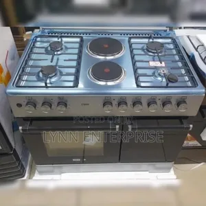 Mika Standing Cooker 60x90cm - 4 Gas Burners + 2 Hot Plates