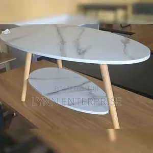 Executive MDF Marble Coffee Table / Bedside Table