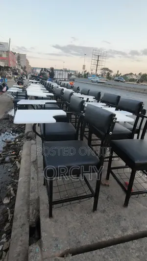 Black and White College Lecture Seats