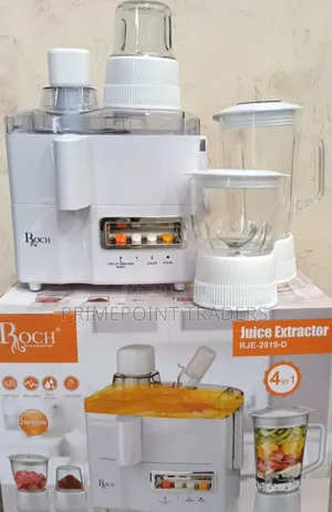 Roch 4-in-1 Food Processor - Juicer, Blender, Grinder