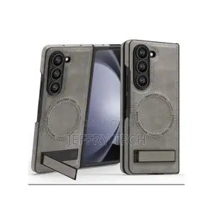 Kifaa cha Simu cha Samsung Galaxy Z Fold 6 cha Ngozi chenye MagSafe