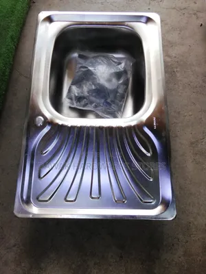 Sink ya Jikoni ya Kisasa Bakuli Moja na Bomba la Taka