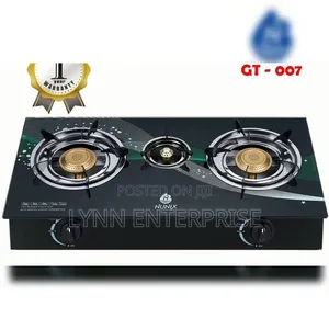 Nunix GT-007 3Burner Glass TOP