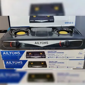 AiLyons Jiko la Gesi la Nje 2 la Chuma cha Kutuoa GS13-3