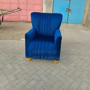 Royal Blue Single Seat / King Chair