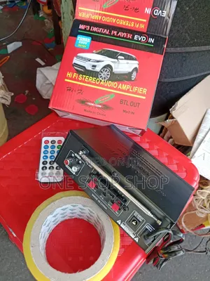 Mini Hi-Fi Digital Stereo Audio Power Amplifier na USB, Redio ya FM, AUX