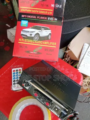 Amplifier ya Hi-Fi yenye Ingizo la Sauti na MP3