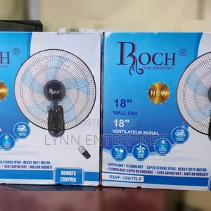 Roch Wall Fan ya Inchi 18 na Remote