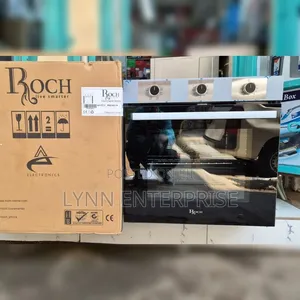 Roch 60cm Built-In Oven with Grill & Turbo Fan - Silver