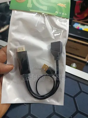 HDMI to DisplayPort Cable Adapter with USB Power