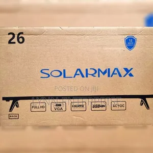 Solarmax 26" TV ya Kidijitali ya LED