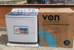 Brand New VON 13kg Twin Tub Washing Machine with Warranty