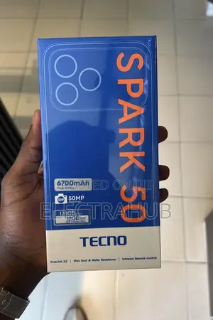 Tecno Spark 50 128GB Mpya Nyeusi