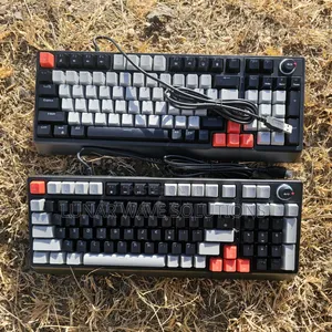 Kibodi ya Michezo ya Kubahatisha ya Wired yenye Backlighting ya RGB