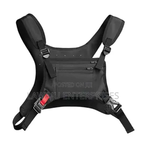 Sports Chest Vest Bag - Lightweight Water Resistant