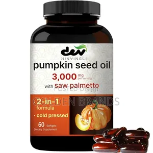 Virgin Pumpkin Seed Oil with Saw Palmetto 3000mg