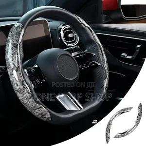 Kifuniko cha Steering Wheel cha Forged Carbon kwa Mazda