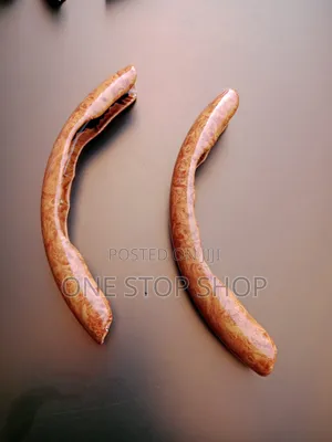2pc Wood Grain Curved Steering Wheel Trim Grip Covers