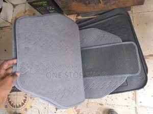 Nonskid Construction Woolen Floor Mat Set with Heel Pad