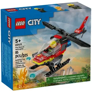 LEGO City Fire Rescue Helicopter Set ya Kujenga
