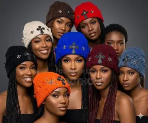 Chrome Hearts Beanie Yenye Picha ya Msalaba