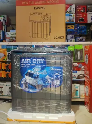 Ramtons Twin Tub Washing Machine 10kg na Air Dryer RW215