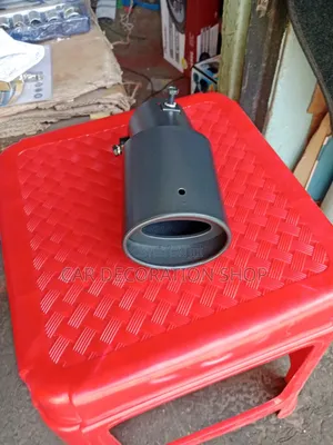 Ncha ya Muffler wa Gari Universal - Nyeusi Matte