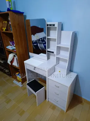 Modern Makeup Table with Storage