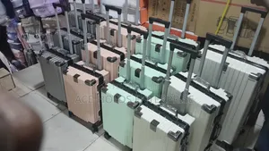 UNICROSS Zippless Suitcase Briefcase ya Aluminiamu - Seti ya 3-kwa-1